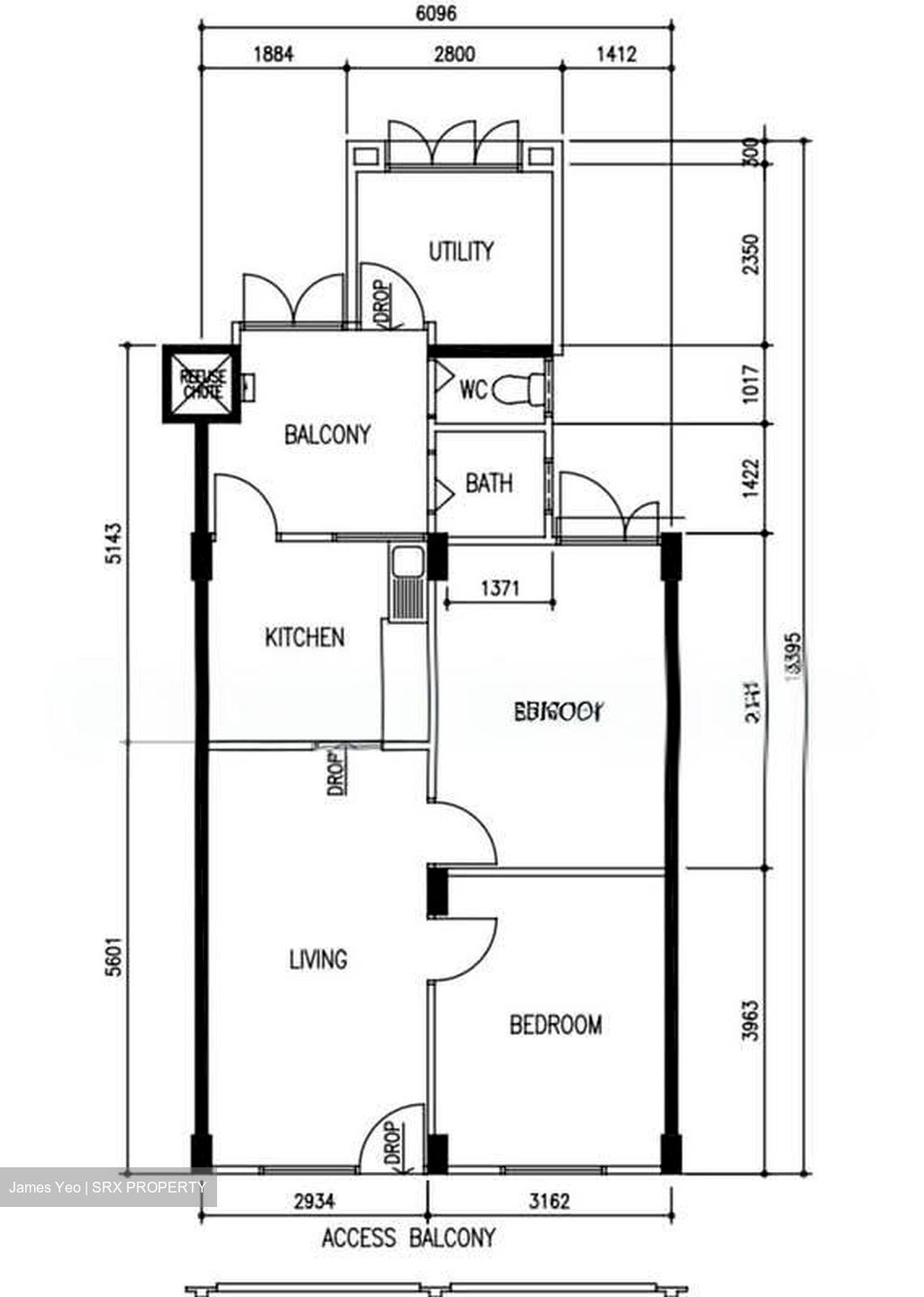 Blk 125 Lorong 1 Toa Payoh (Toa Payoh), HDB 3 Rooms #559002091